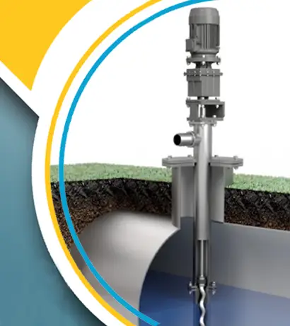 Вертикальний гвинтовий насос NVV45L2-0404