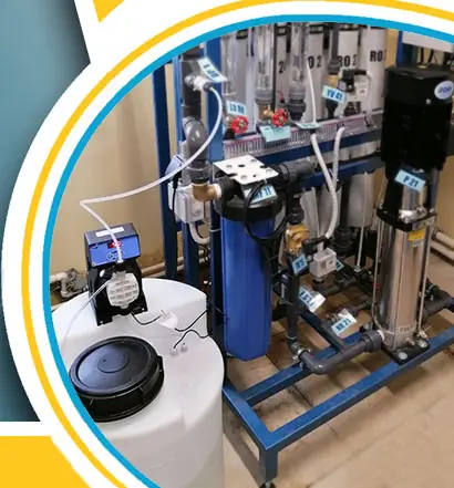 Насос-дозатор для установки пом'якшення та демінералізації води